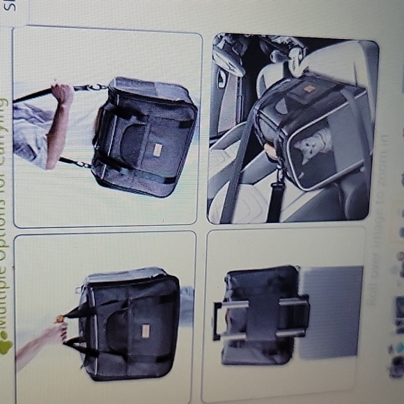 Morpilot Dog Morpilot Pet Carrier Folding Travel Airline Approved Locking Safety Zipper New